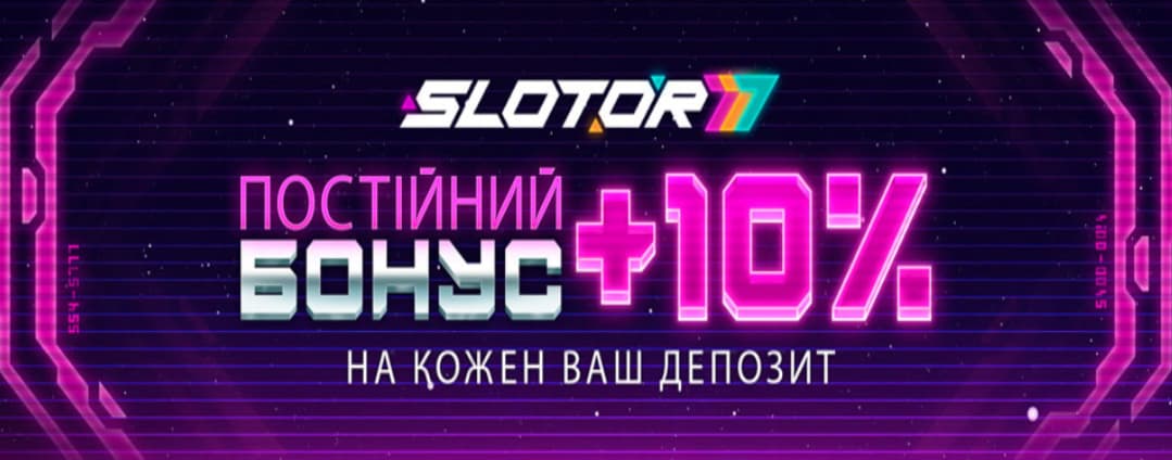 Ігрові автомати та live-казино на платформі Slotor 777